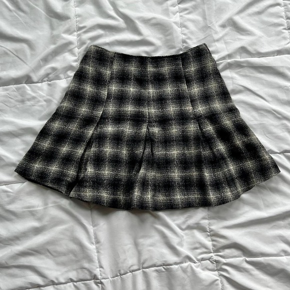 90s wool mini skirt - Picture 4 of 4